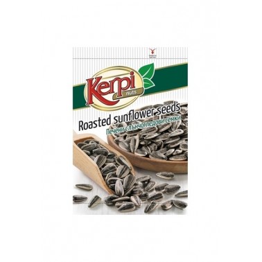 SUNFLOWER SEEDS ZEBRA 80GR "KERPI" 18PCS IN BOX, PRICE PER PCS.