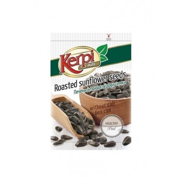 SUNFLOWER SEEDS FAVORIT WIHTOUT SALT 90GR "KERPI" 19PCS IN BOX, PRICE PER PCS.