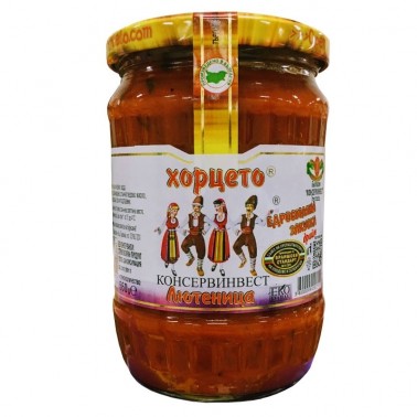 LYUTENITSA "PRVOMAI" BREAKFAST 560GR "KONSERVINVEST" RICE PER PCS.