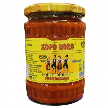 LYUTENITSA "PRVOMAI" 560GR "KONSERVINVEST" RICE PER PCS.
