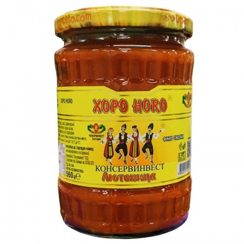LYUTENITSA "PRVOMAI" 560GR "KONSERVINVEST" RICE PER PCS.