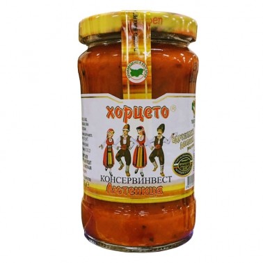 LYUTENITSA ''HORCETO'' 300GR COARSLEY GROUND "KONSERVINVEST" PRICE PER PCS.