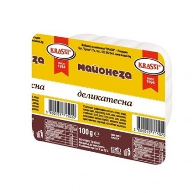 MAYONNAISE DELICACY 100GR "KRASI" PRICE PER PCS.