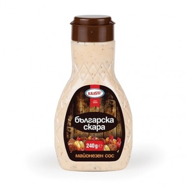MAYONNAISE SAUCE "BULGARIAN GRILL" 240GR "KRASI" PRICE PER PCS.