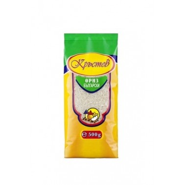 RICE BULGARIAN 500GR "KRASTEV" 20PCS IN PACK, PRICE PER PCS.