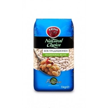 BEANS TRADITIONAL 1KG "KRINA" 6PCS IN PACK, PRICE PER PCS.