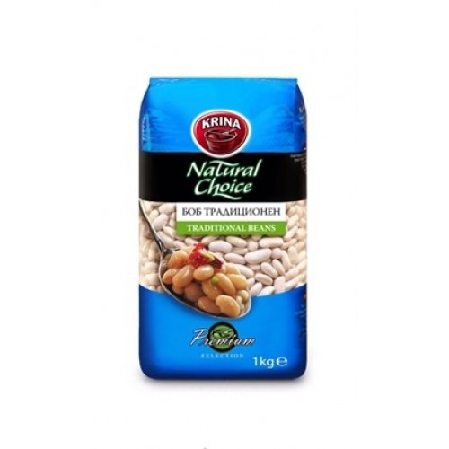 BEANS TRADITIONAL 1KG "KRINA" 6PCS IN PACK, PRICE PER PCS.