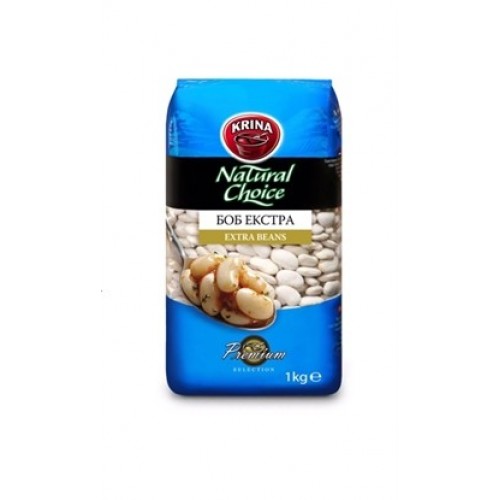 BEANS EXTRA 500GR "KRINA" 10PCS IN PACK, PRICE PER PCS.