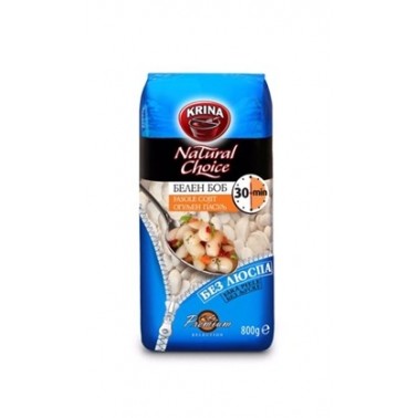 BEANS PEELED 800GR "KRINA" 6PCS IN PACK, PRICE PER PCS.