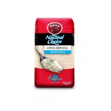 RICE EUROPE 500GR "KRINA" 10PCS IN PACK, PRICE PER PCS.