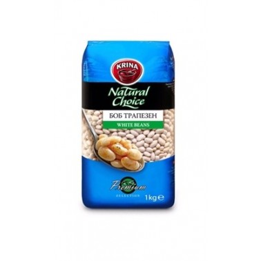 BEANS TABLE 1KG "KRINA" 6PCS IN PACK, PRICE PER PCS.