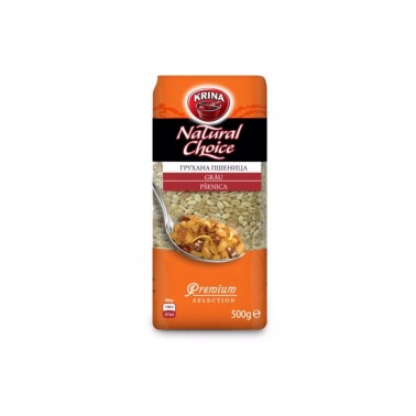 HULLED WHEAT 500GR "KRINA" 10PCS IN PACK, PRICE PER PCS.