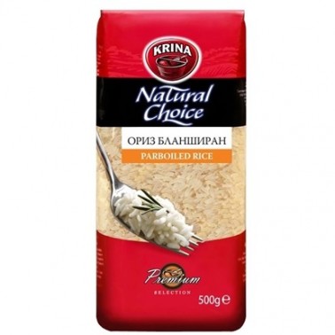 RICE BLANCHED 500GR "KRINA" 10PCS IN PACK, PRICE PER PCS.
