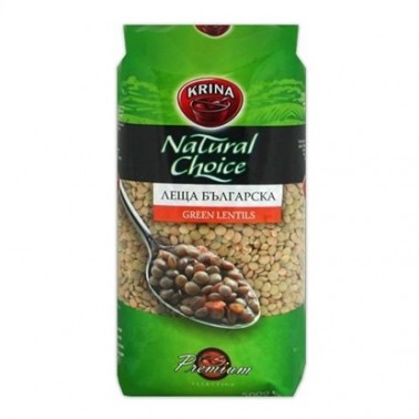 LENTILS BULGARIAN 500GR "KRINA" 10PCS IN PACK, PRICE PER PCS.