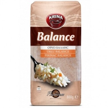 RICE BALANCE 800GR "KRINA" 6PCS IN PACK, PRICE PER PCS.