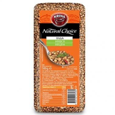 BUCKWHEAT 500gr "KRINA" 6PCS IN PACK, PRICE PER PCS.
