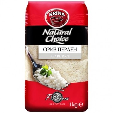 RICE PEARL 1KG "KRINA" 6PCS IN PACK, PRICE PER PCS.