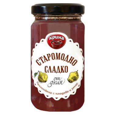 OLD SCHOOL JAM QUINCE 245GR "KRINA" 6PCS IN BOX, PRICE PER PCS.