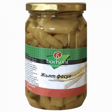 YELLOW BEANS 670GR "KRINA" 6PCS IN PACK, PRICE PER PCS.