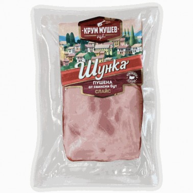 HAM SMOCKED LEG SLICE 150GR "KRUM MUSHEV" PRICE PER PCS.