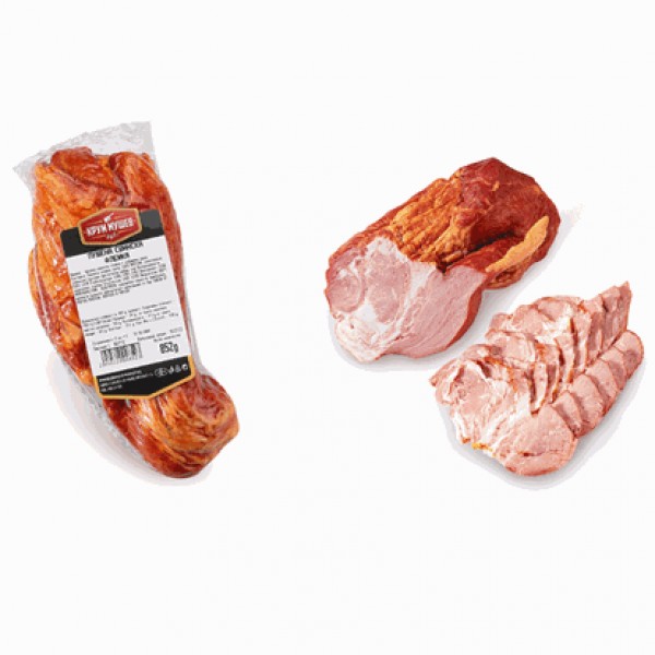 SMOCKED PORK FLAKES VACUUM "KRUM MUSHEV" PRICE PER KG.