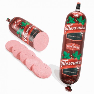BOILED SALAMI VEAL 650GR "KRUM MUSHEV" PRICE PER PCS.