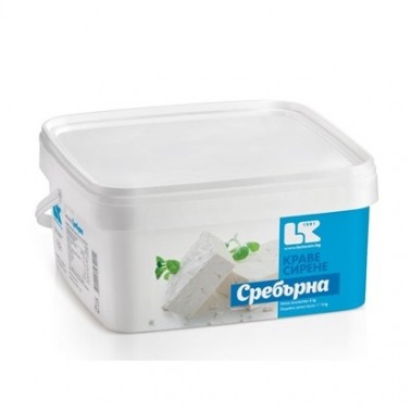 COW CHEESE SILVER PVC 4KG "LAKTOKOM" PRICE PER BOX