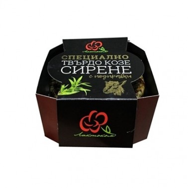 HARD GOAT CHEESE WITH SPICES "LAKTOKOM" PRICE PER KG.