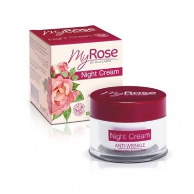 ANTI-WRINKLE NIGHT CREAM 55ML ROSE "LAVENA" PRICE PER PCS.
