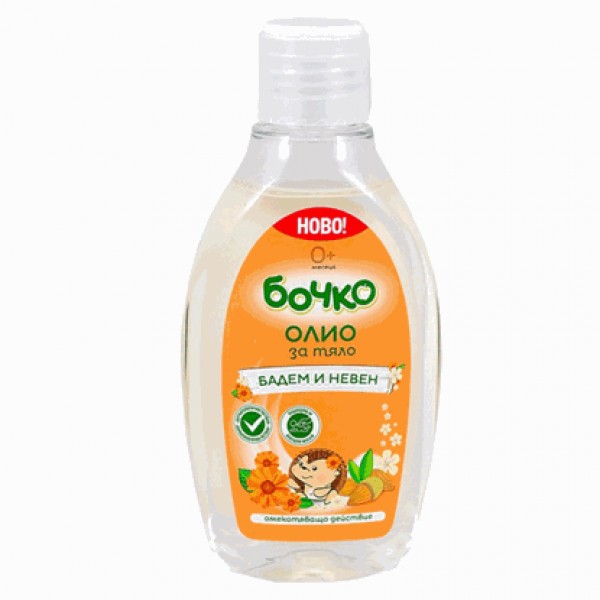BOCHKO BABY OIL ALMONDS AND MARIGOLD 150ML "LAVENA" 6PCS IN BOX, PRICE PER PCS.