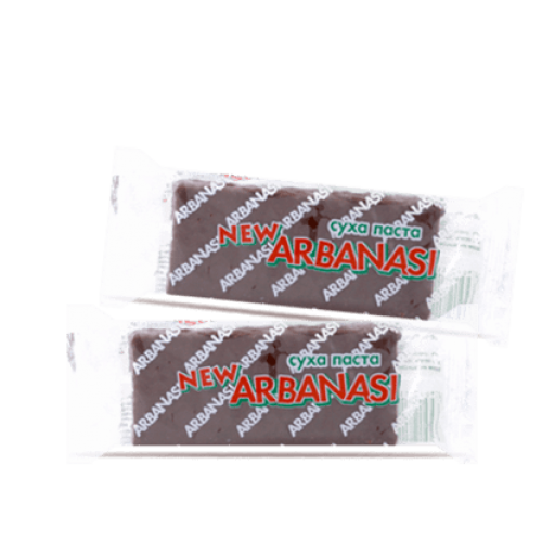 MINI CAKE ARBANASI BROWN 65GR "LOZEV" 24PCS IN BOX, PRICE PER PCS.