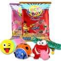 LUCKY BOY, LUCKY GIRL WITH TOY, 10PCS IN PACK, PRICE PER PCS.