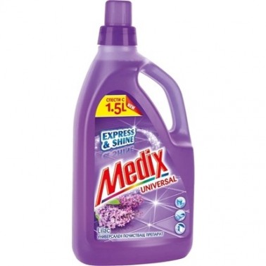 FLOOR CLEANER UNIVERSAL LILAC 1.5L "MEDIX" PRICE PER PCS.