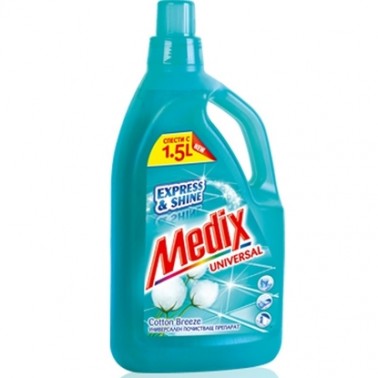 FLOOR CLEANER UNIVERSAL COTTON 1.5L "MEDIX" PRICE PER PCS.