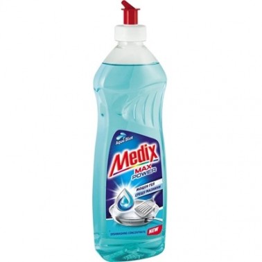 DISHWASHING SOAP POWER AQUA BLUE 450ML "MEDIX" PRICE PER PCS.