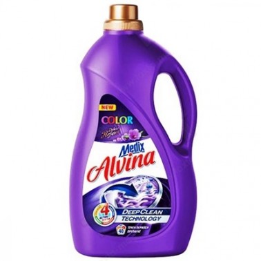DETERGENT FABRIC WASH ALVINA GOLOR DELUX 2.6L "MEDIX" PRICE PER PCS.