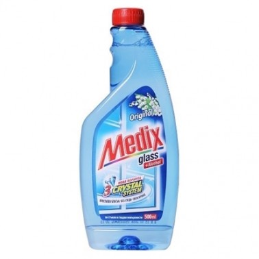 GLASS CLEANER FILLER ORIGINAL 500ML "MEDIX" PRICE PER PCS.