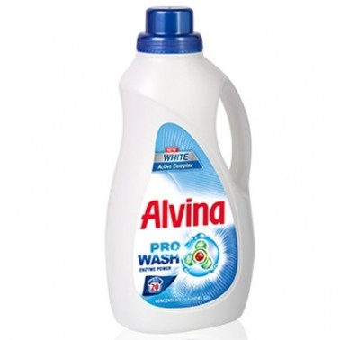 DETERGENT FABRIC WASH ALVINA WHITE 1.1L "MEDIX" 8PCS IN BOX, PRICE PER PCS.