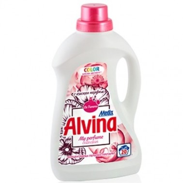 DETERGENT FABRIC WASH ALVINA CORAL 990ML "MEDIX" 8PCS IN BOX, PRICE PER PCS.