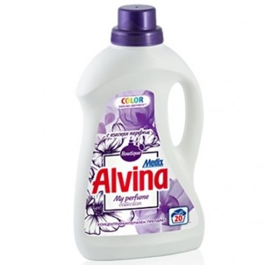DETERGENT FABRIC WASH ALVINA LIGHT PURPLE 1.1L "MEDIX" 8PCS IN BOX, PRICE PER PCS.