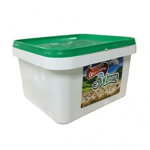 SHEEP'S WHITE CHEESE 800GR "MANOYA" PRICE PER PCS.
