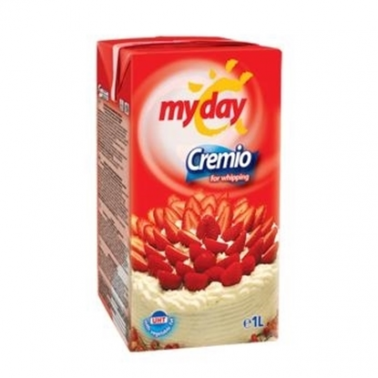 CREAM FOR WHIPPING 1L "MY DAY" 12PCS IN BOX, PRICE PER PCS.