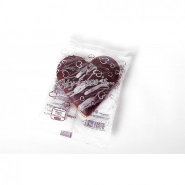 LINCER HEART 100GR BROWN "MEDOVINA" PRICE PER BOX.