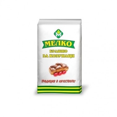 FLOUR FOR KOZUNAK 1KG "MELKO",10PCS IN BOX, PRICE PER PCS.