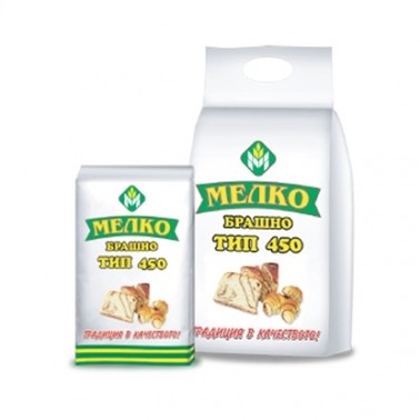 FLOUR TYPE 450 5KG "MELKO", PRICE PER PCS.