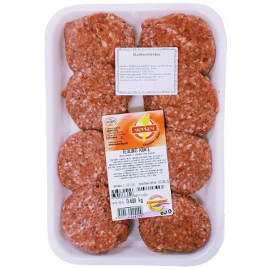 BEEF MEATBALLS 480GR "MERKEZ" 8PCS IN PACK, PRICE PER PACK