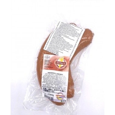 SAUSAGE, MACEDONIAN 2PC VACUUM "MERKEZ" PRICE PER KG. IN BOX~10KG