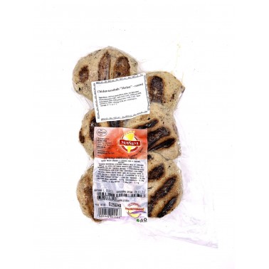 MEATBALLS, GRILLED 6PCS  VACUUM PACK "MERKEZ" 35PCS IN BOX, PRICE PER PCS.