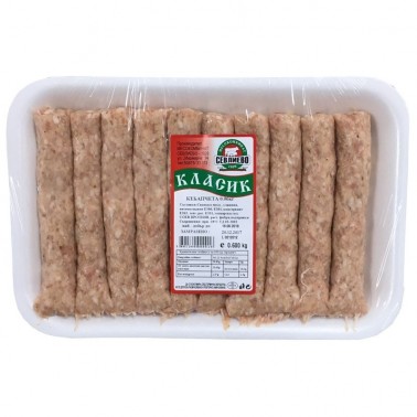 MEATSTICKS 60GR "MESOKOMBINAT SEVLIEVO" 10PCS IN PACK, PRICE PER PCS.