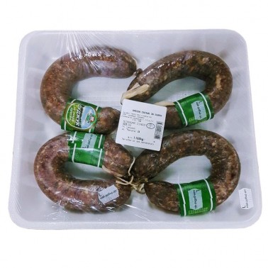 FRESH VEAL SUDZHUK FOR GRILL "MESOKOMBINAT SEVLIEVO" PRICE PER KG.